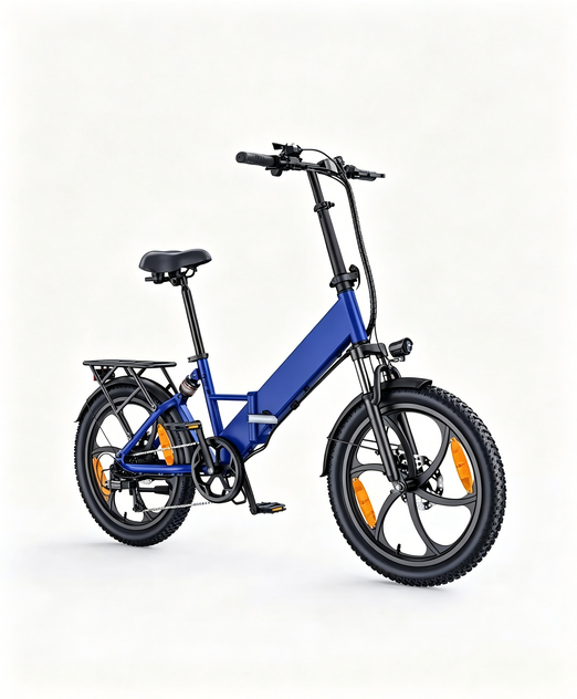 Hillmiles Mile 2 Vielseitiges faltbares E-Bike | 250W Motor | 42Nm Drehmoment | 100km Reichweite