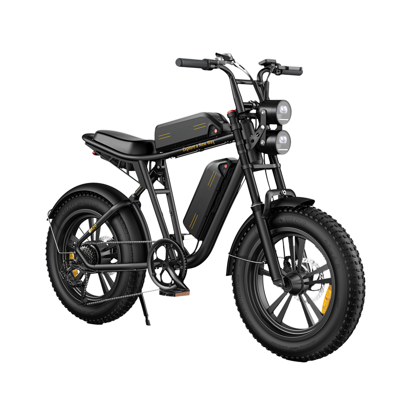 Bici elettrica in stile motociclistico M20