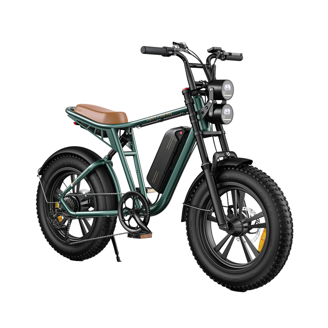 Bici elettrica in stile motociclistico M20